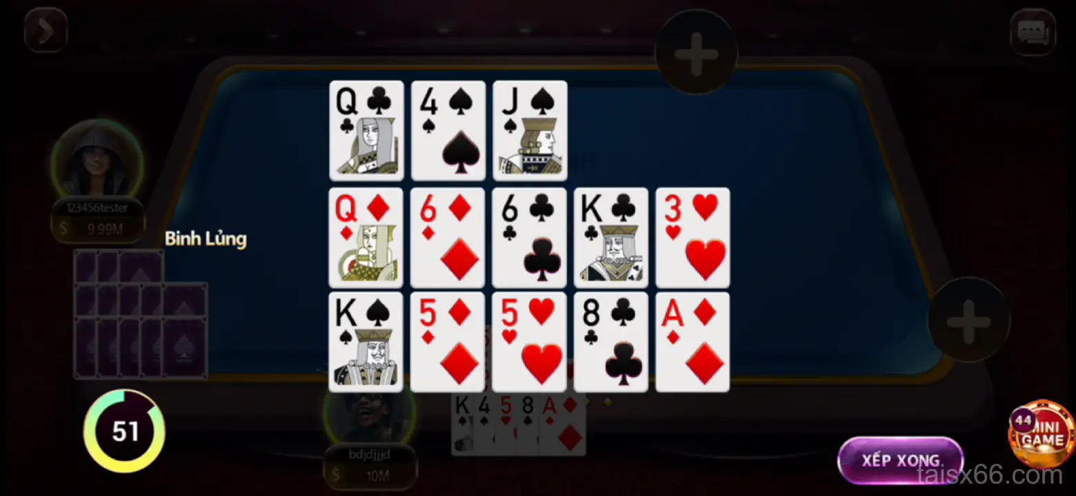 Giao diện chính của ứng dụng sx66